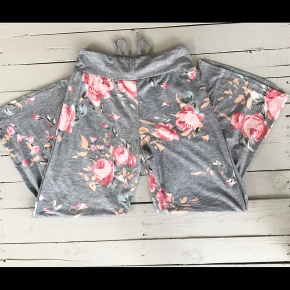 Floral sweatpants - Picture 2 of 3
